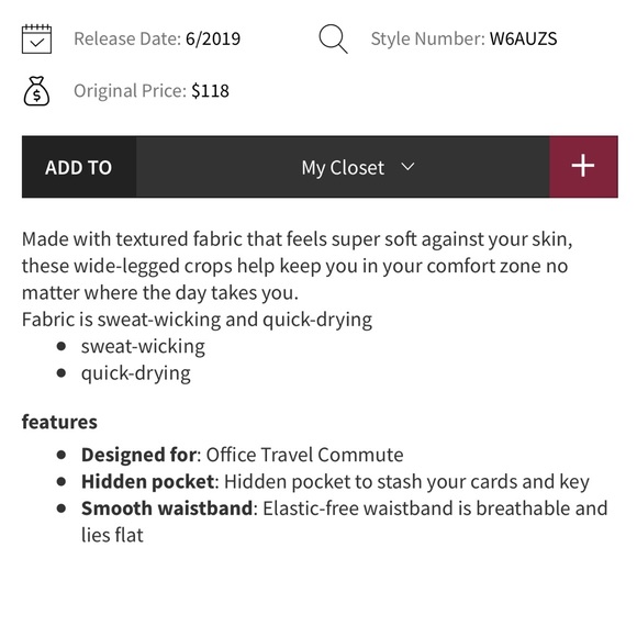 Lululemon Can You Feel The Pleat Crop in Moonwalk - Picture 15 of 15